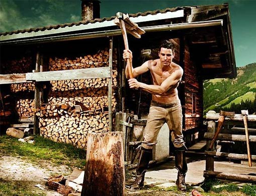 Стильный немецкий календарь Jungbauernkalender